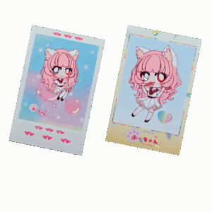 ふーちゃん　チェキ風カード（全2種）